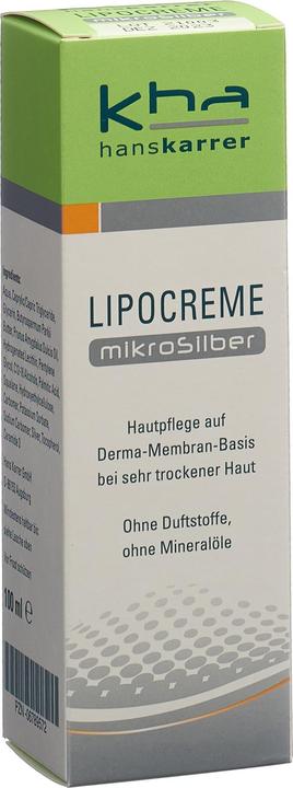 Produktbild Hans Karrer Mikrosil Lipocreme 100ml (Körpercreme, 100 ml)