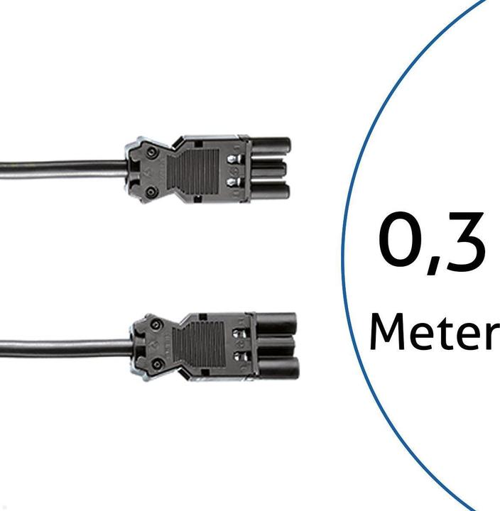 Actual product image Bachmann 375,050 Power cable (0.30 m, GST18)