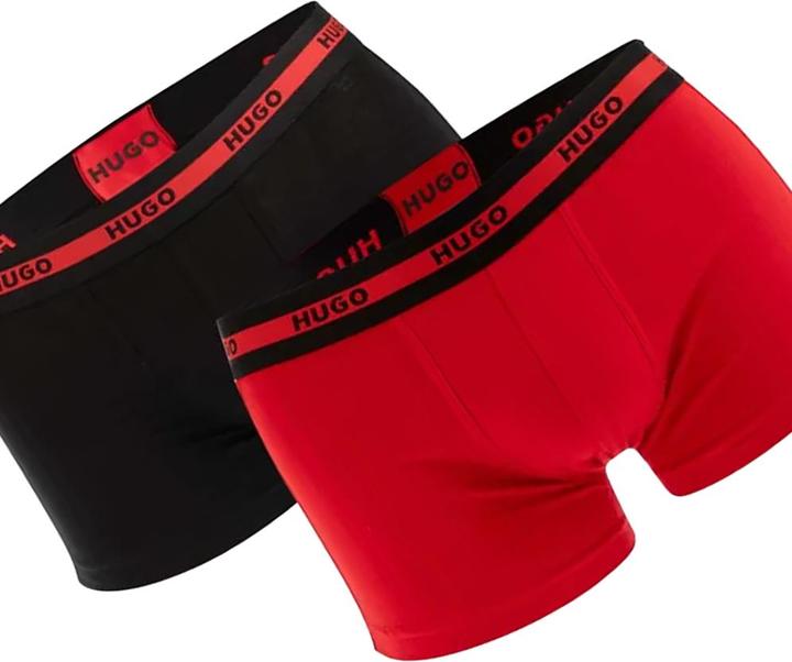 Actual product image HUGO Mens Boxer Shorts (Pack of 2) (XS)