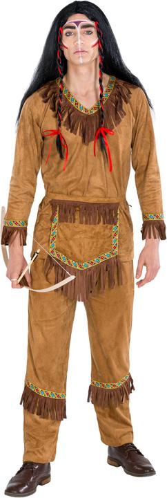 Actual product image Dressforfun Men costume Indian chief big fox (XL)