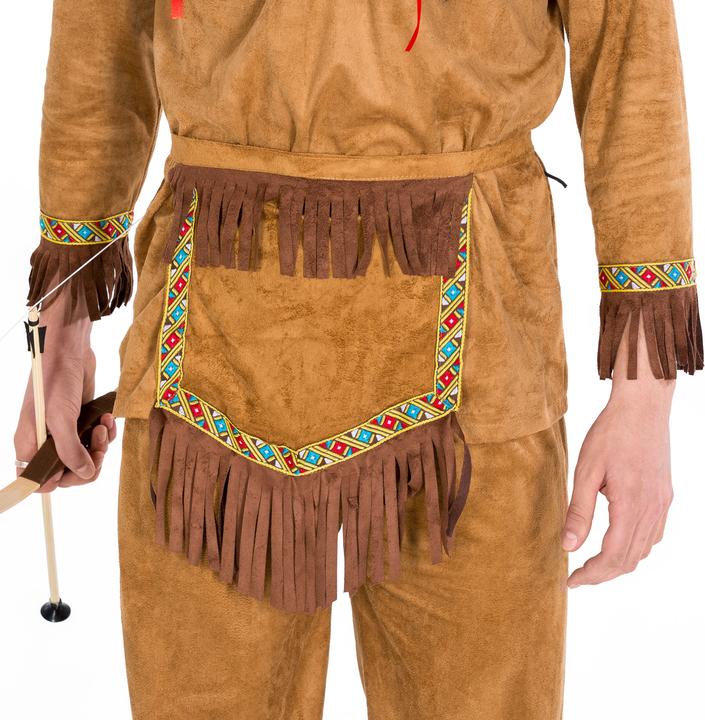 Actual product image Dressforfun Men costume Indian chief big fox (XL)