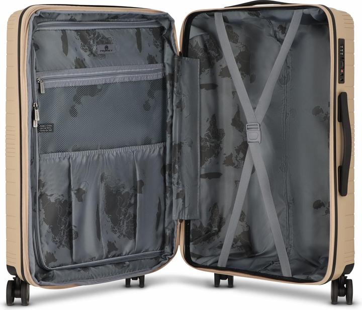 Actual product image Franky Dallas 3.0 4 wheel suitcase set 3-piece (188 l, XL (from 140l))