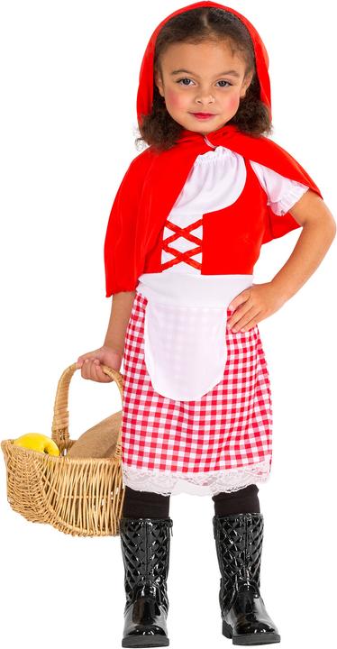 Immagine prodotto tectake Grazioso costume per bambini da Cappuccetto rosso (140)