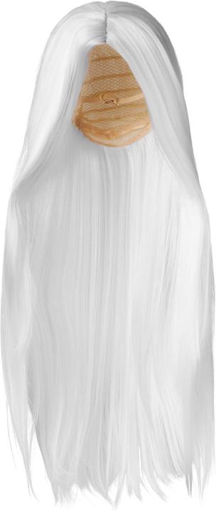 Actual product image tectake Straight Long-Haired Wig