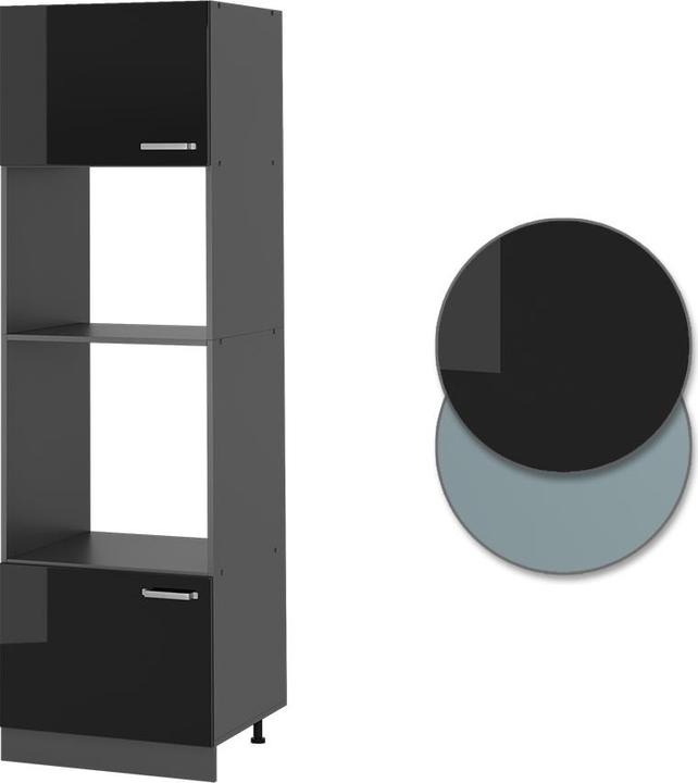 Produktbild Vicco Mikrowellenschrank R-Line (60 x 57.5 x 207 cm)