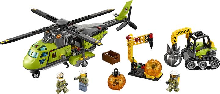 Immagine prodotto LEGO Elicottero Vulcan (60123, LEGO City)