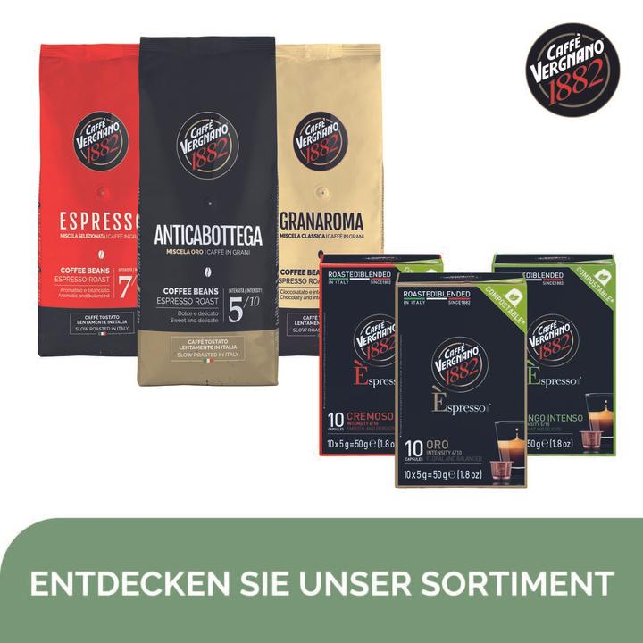 Produktbild Caffè Vergnano Espresso Lungo (10 x Port.)