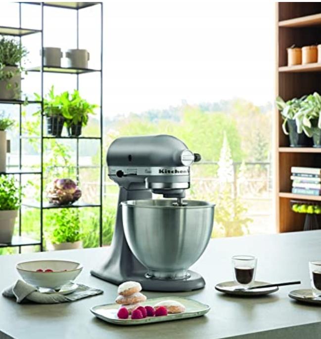 Immagine prodotto KitchenAid 5K45SSESL Robot da cucina, argento (275 W)