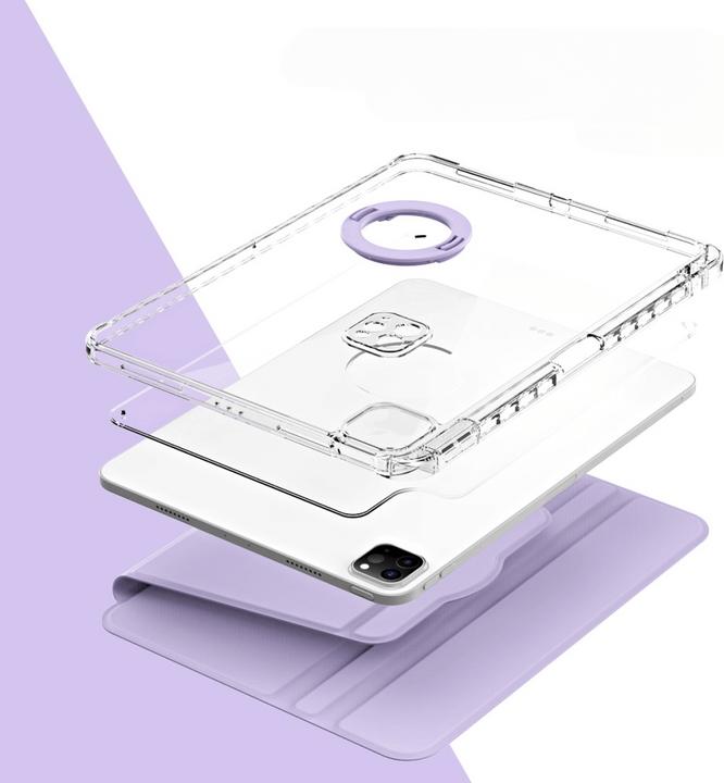 Image du produit Cover-Discount iPad Pro 13 2024 - Étui pivotant 2en1 avec dos + couvercle (iPad Pro 13 2024 (M4))