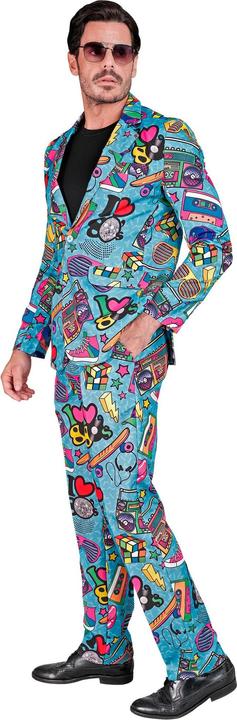 Actual product image Widmann 80er JAHRE PARTY FASHION ANZUG (Jackett, Hose), XXL (XXL)