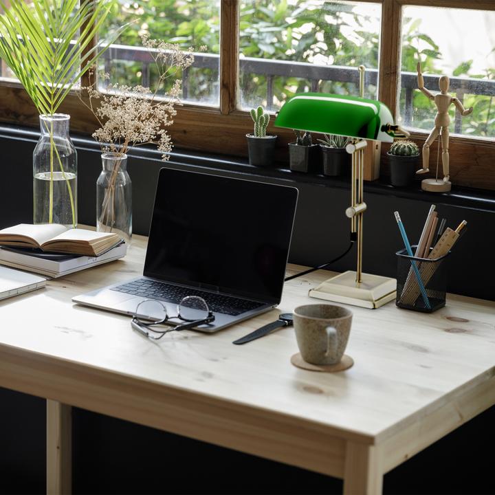 Produktbild Relaxdays Bankerlampe (E27)