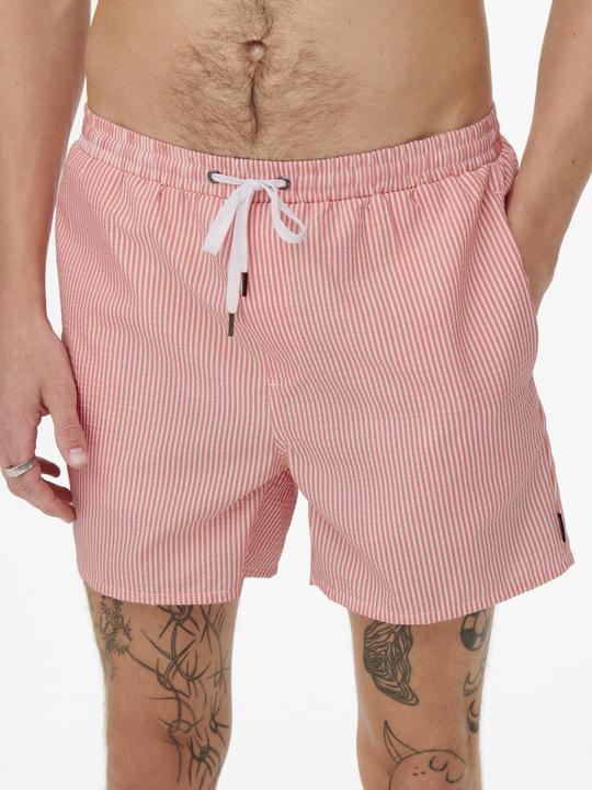 Produktbild Only & Sons Gemusterte Badeshorts (L)