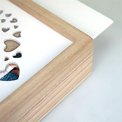 Actual product image ZEP Love Box USB 13x18 wood for photos and stick (13 x 18 cm)