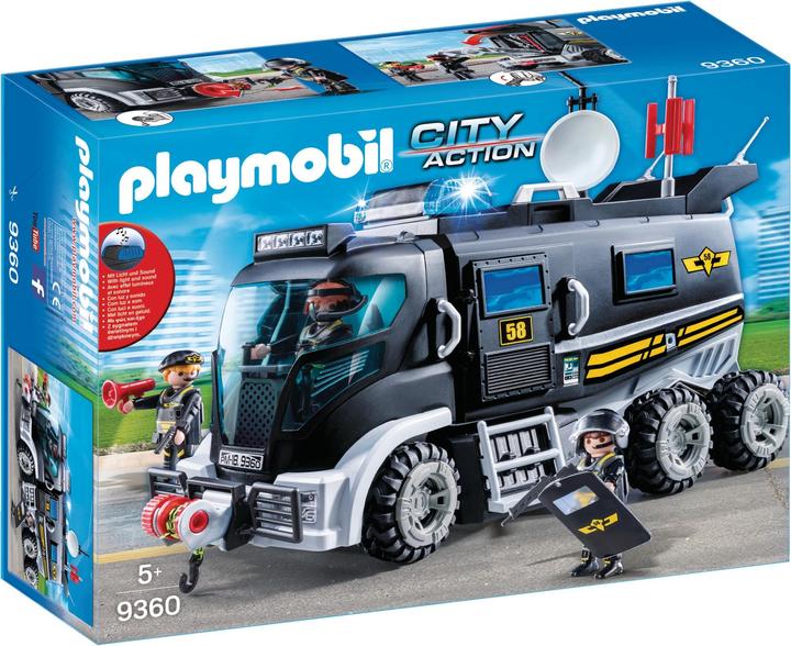 Productafbeelding Playmobil Stadsactie SEK Vrachtwagen (9360, Playmobil Stad Actie)