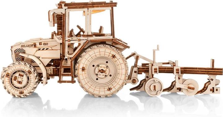 Produktbild Eco Wood Art Traktor BELARUS-82.3 mit Pflug - 3D Holzbausatz