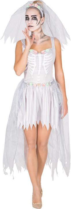 Actual product image Dressforfun Woman costume wedding dress skeleton (L)