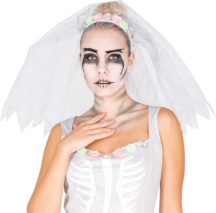 Actual product image Dressforfun Woman costume wedding dress skeleton (L)