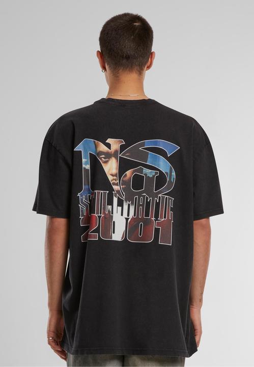 Actual product image Mister Tee Nas Stillmatic Acid Washed Oversize Tee - 89293 (M)