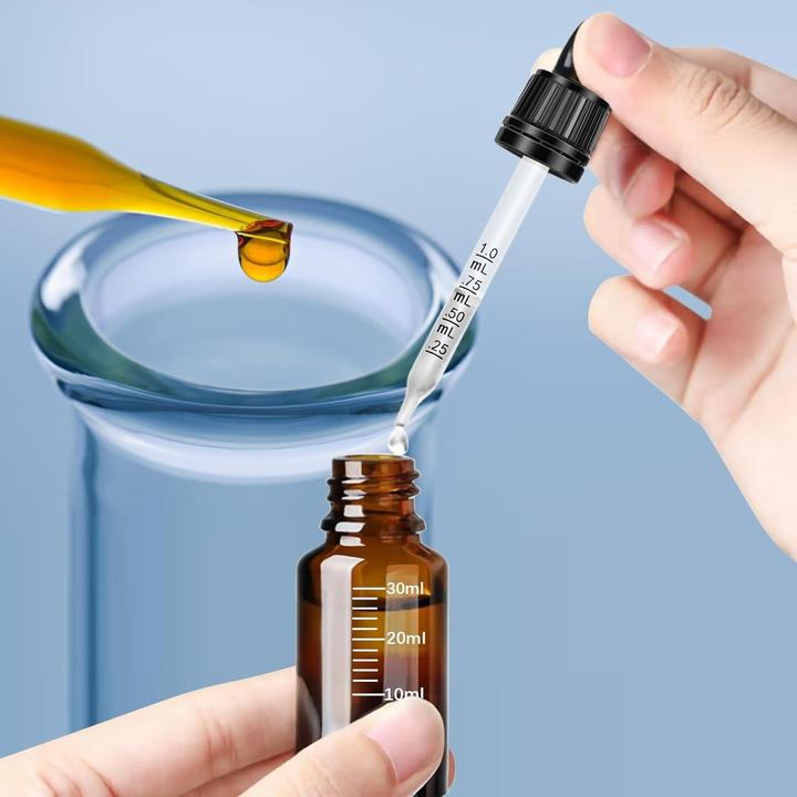 Produktbild Swissdetector 6 Tropfflaschen aus Braunglas