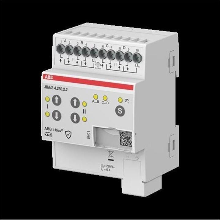 Actual product image ABB TUB Thomas&Betts Striebel JRA/S4.230.2.2 Jal.Akt.,4f,Man.B. (Shutter actuator)