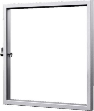 Produktbild Rittal AX 2760.010 Sichtfenster (L x B x H) 597 x 62 x 377 mm Acrylglas Transparent 1 St.