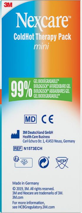 Actual product image Nexcare bio cold heat pack 11x12cm (2 x, 300 g)