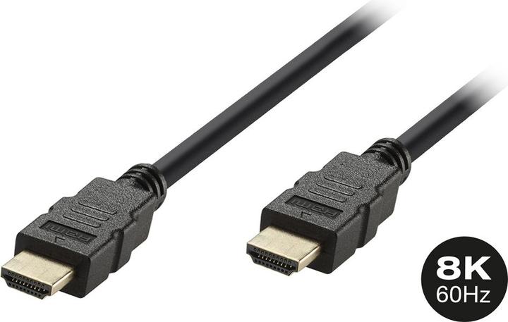 Produktbild Vivanco Ultra HDMI Kabel mit Ethernet, HDMI Stecker <-> HDMI Stecker, vergoldet, 1,5m