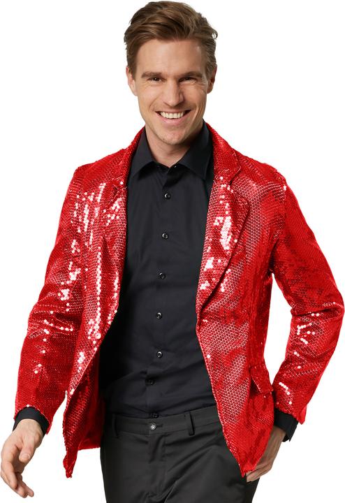 Actual product image tectake Men’s Sequin Jacket (S)