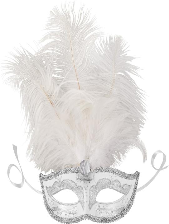 Produktbild tectake Venezianische Maske mit Federn