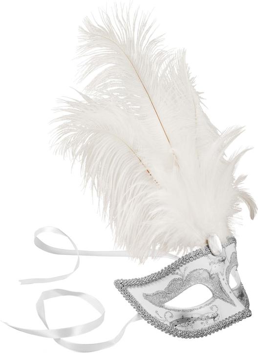 Produktbild tectake Venezianische Maske mit Federn