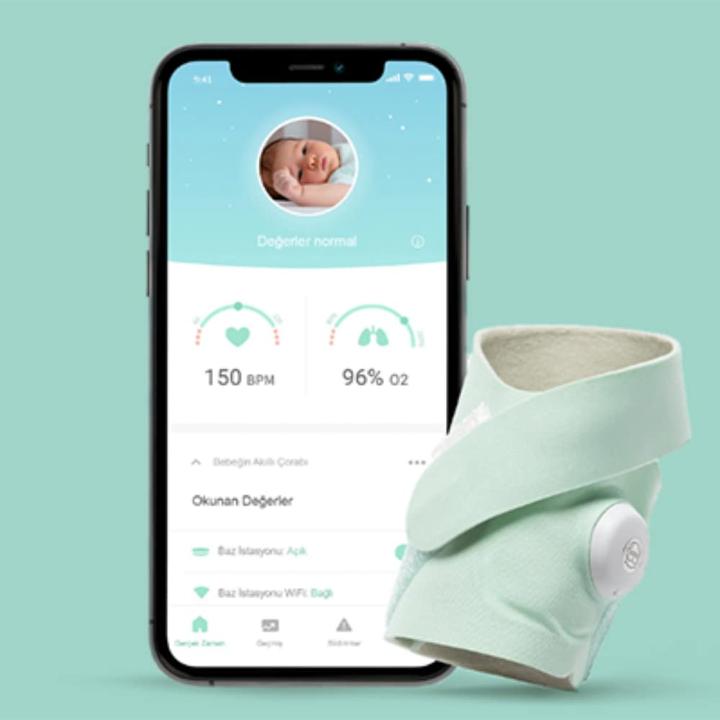 Actual product image Owlet Smart Sock 3 (Baby Monitor Audio, 30 m)