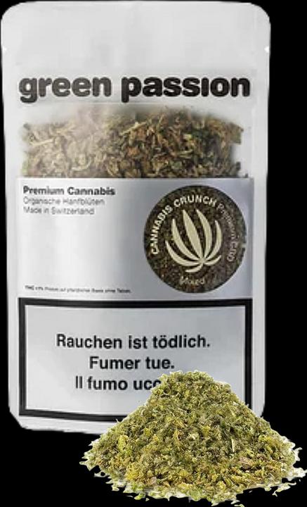Immagine prodotto Green Passion Cannabis Crunch (20 g, Interno)