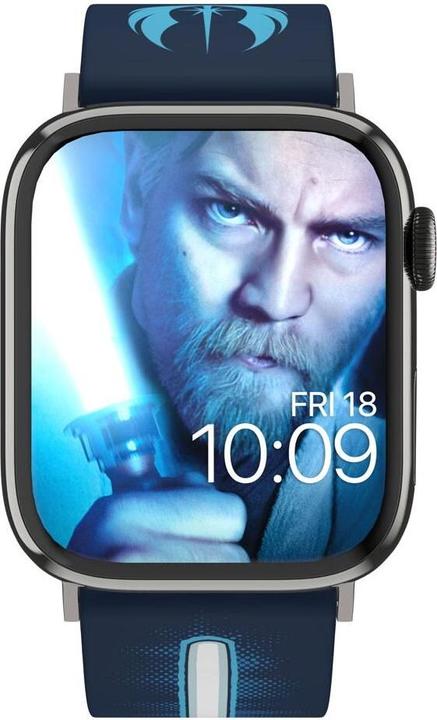 Image du produit Moby Fox Bracelet Smartwatch Star Wars Darth Vader Lightsaber 22 mm (22 mm, Acier inoxydable, Silicone)