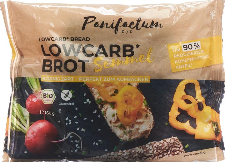 Produktbild Panifactum Lowcarb Brot (160 g)