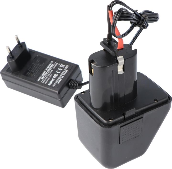 Actual product image AccuCell Quick charger suitable for Gesipa tool battery 12 Volt NiCd and NiMH (12 V)