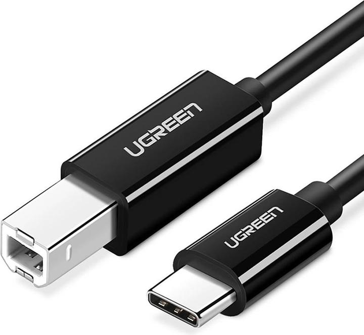 Produktbild Ugreen US370 45034 cable for USB-C / USB-B printer 1m - black (1 m, USB 2.0)