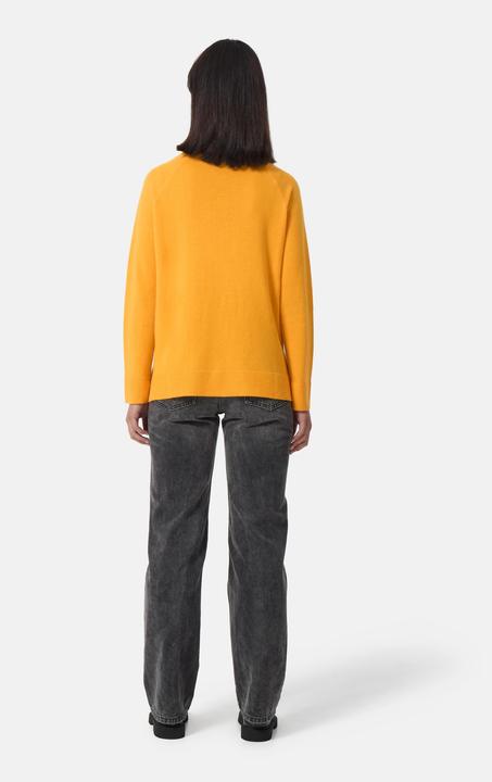 Produktbild Cash-Mere Kaschmir Rundhals Pullover mit Seitenschlitzen (L)