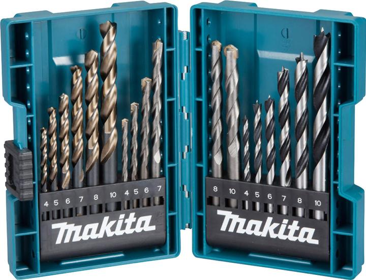 Actual product image Makita Drill bit set (5.0 mm, 4.00 mm, 7.0 mm, Ø 8.0 mm, 6.0 mm, 10.0 mm)