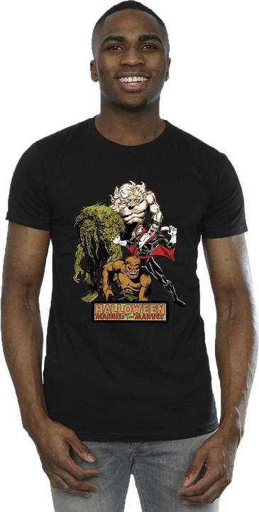 Actual product image Mens Halloween Monsters T-Shirt (L)