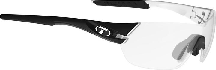 Produktbild Tifosi Unisex Slice Sunglasses Sonnenbrille, Schwarzweiss/Fototec Light Night Lens, Einheitsgrösse