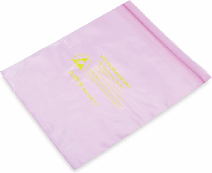 Image du produit Quadrios Sachet ESD (L x l) 250 mm x 300 mm conducteur Lettre d'identification ESD D 10 pcs. (10 pièce(s))