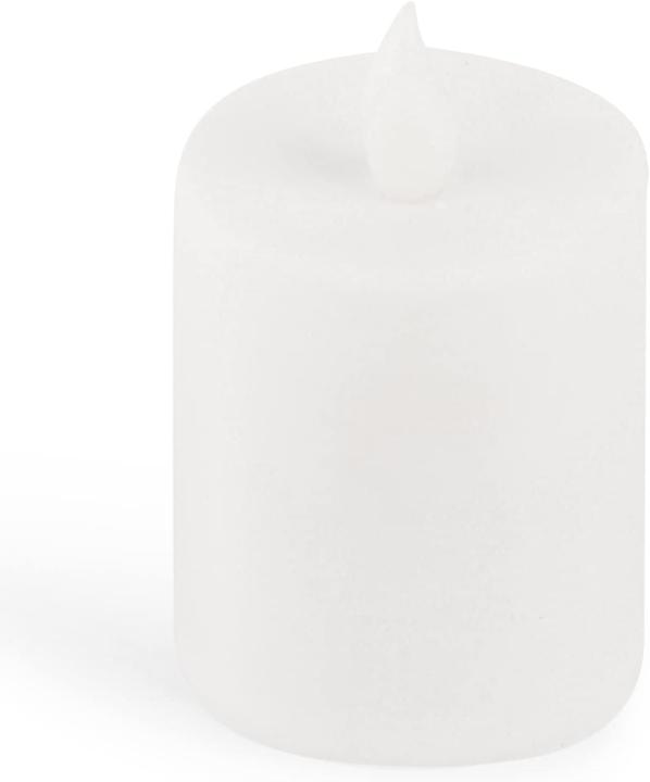 Produktbild Novaliv LED Kerze Outdoor weiss Grablichter LED mit Batterie Dauerkerze | LED Kerzen flackernde Flamme (1 x)