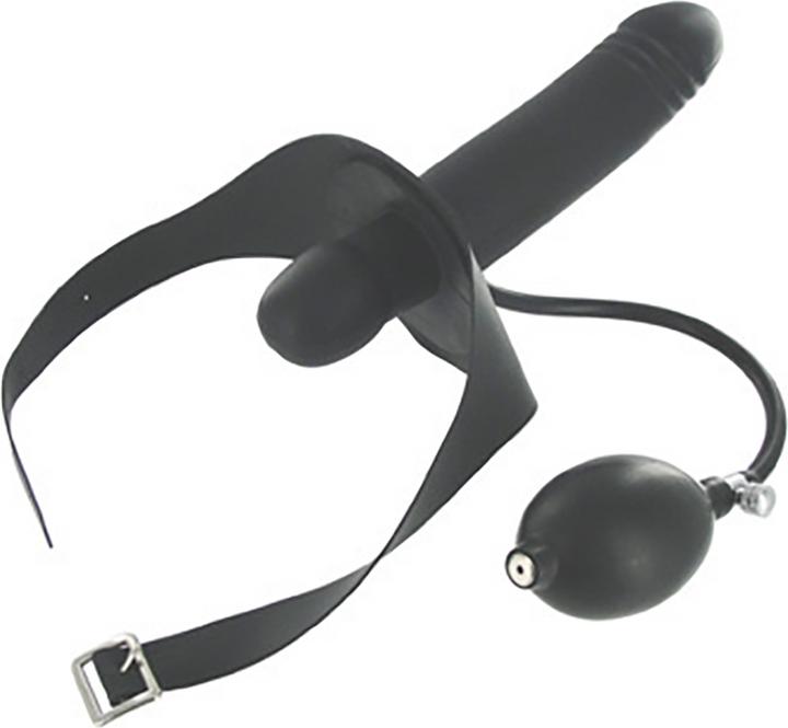 Image du produit Master Series Bâillon gonflable avec godemiché