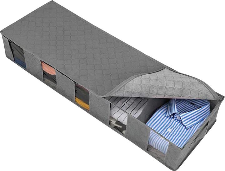 Immagine prodotto JTI Contenitore per abiti, sotto il letto - Grigio