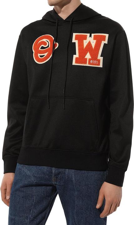 Image du produit Off Sweat-shirt blanc à capuche avec logo (L)