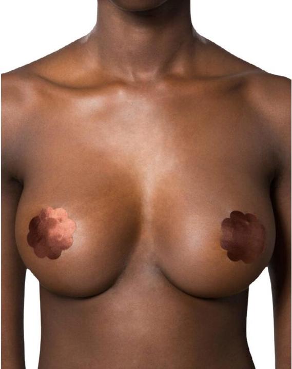 Image du produit Bye Bra Cache-Tétons En Satin 3 Pack Dark Brown M. (M, Lot de 3)