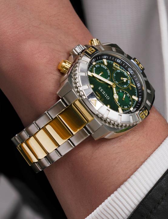 Immagine prodotto Guess Ratet der Traktion GW0800G1 - Herenhorloge - 44 mm (44 mm)