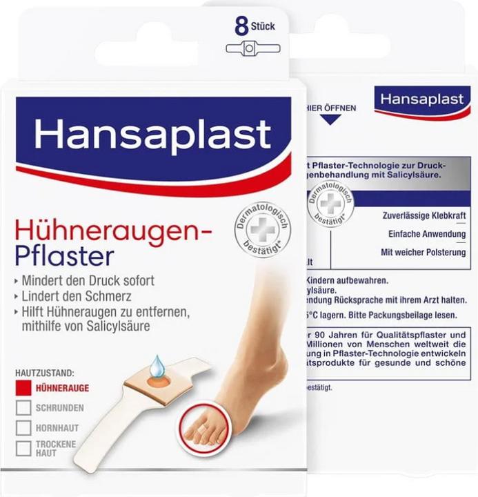 Actual product image Hansaplast Corn plasters (8 x)