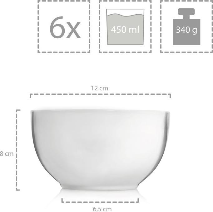 Immagine prodotto Sänger Geschirr Ciotole da dessert Sunfort (0.40 l, 6 x)