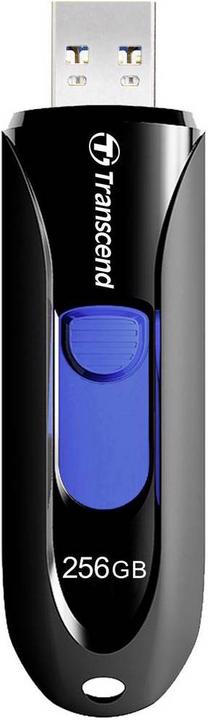 Actual product image Transcend JETFLASH 790 - USB 3.0 flash drive (256 GB, USB 3.2, USB-A)